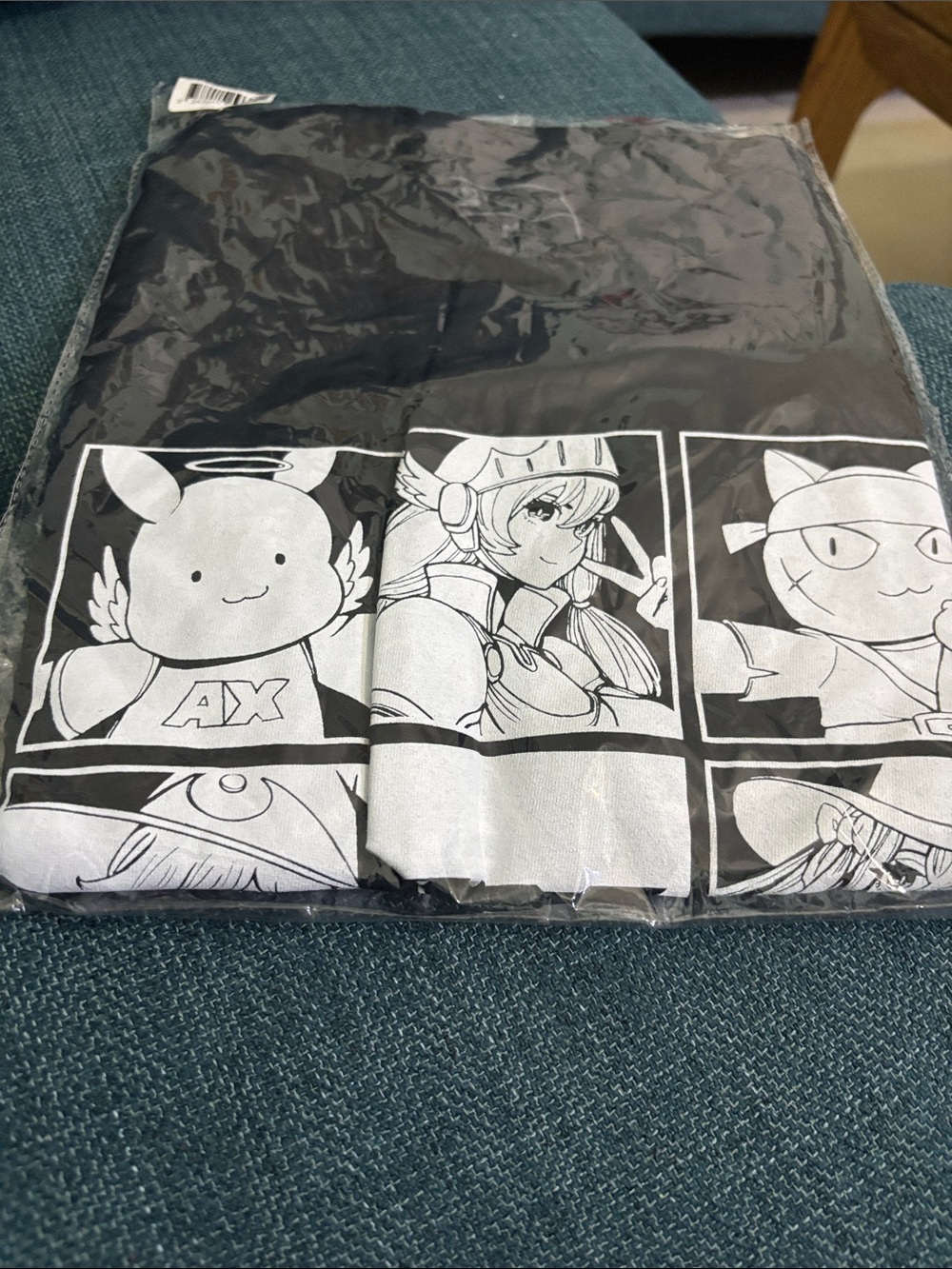 Black Anime Expo Painel mascot t shirt